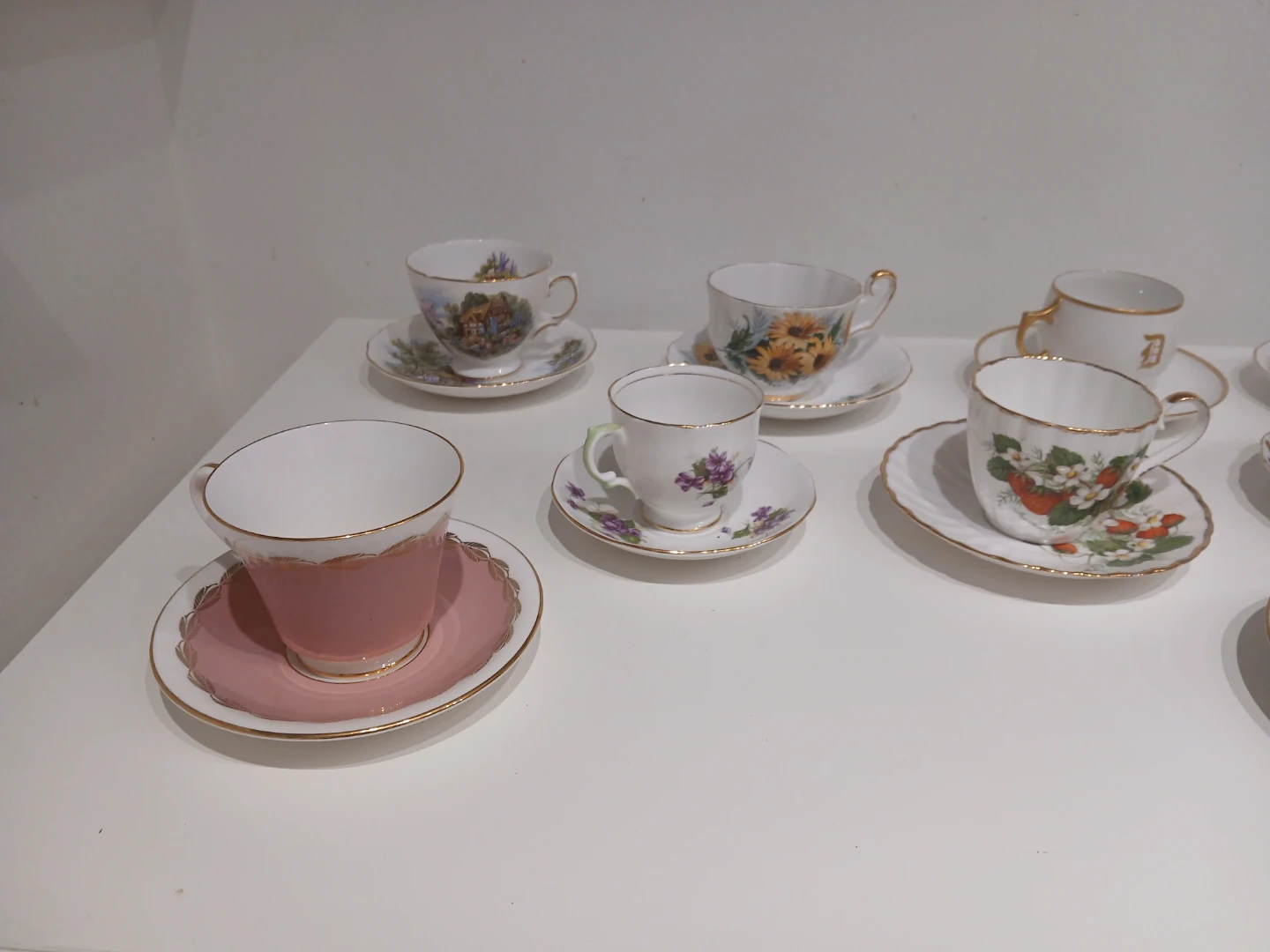 Assorted Vintage Tea Cups and Saucers - photo 2