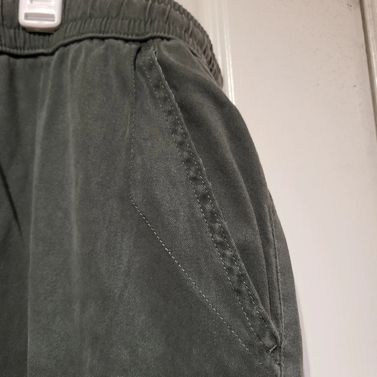 Lane Bryant Olive Green Mid-Rise Pants - photo 3