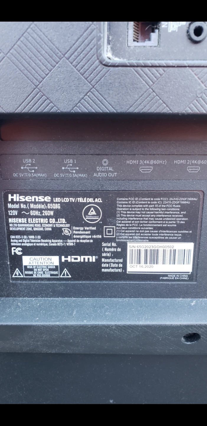 Hisense 65-inch Android TV - photo 2