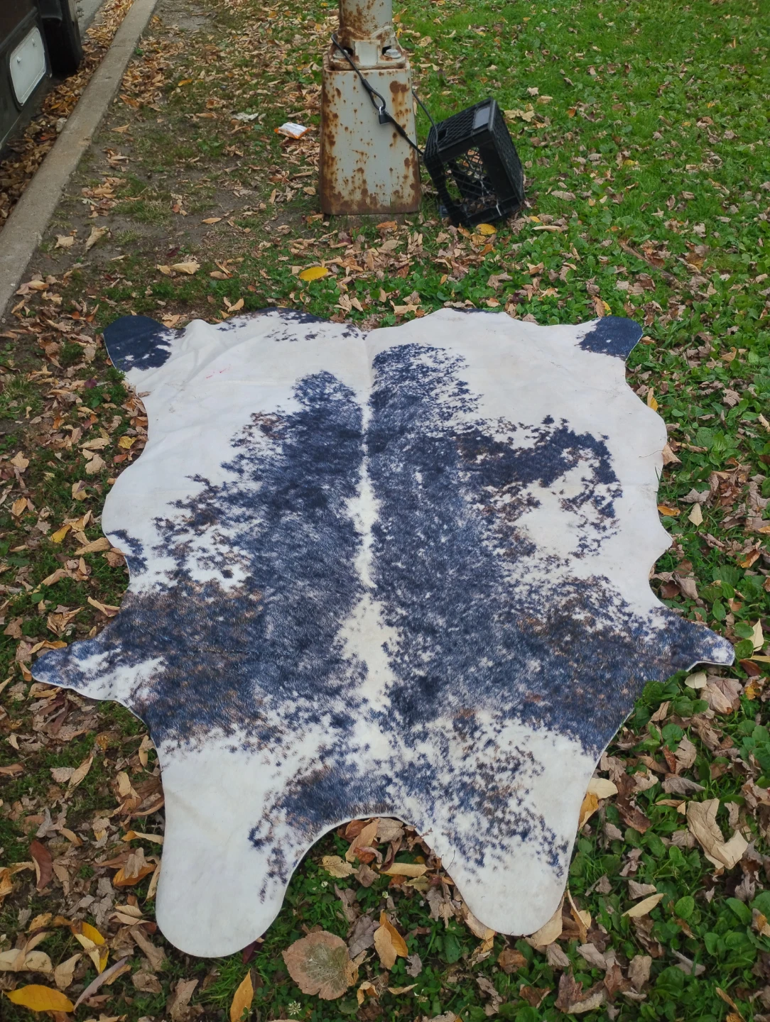 Faux Cowhide Area Rug - photo 2