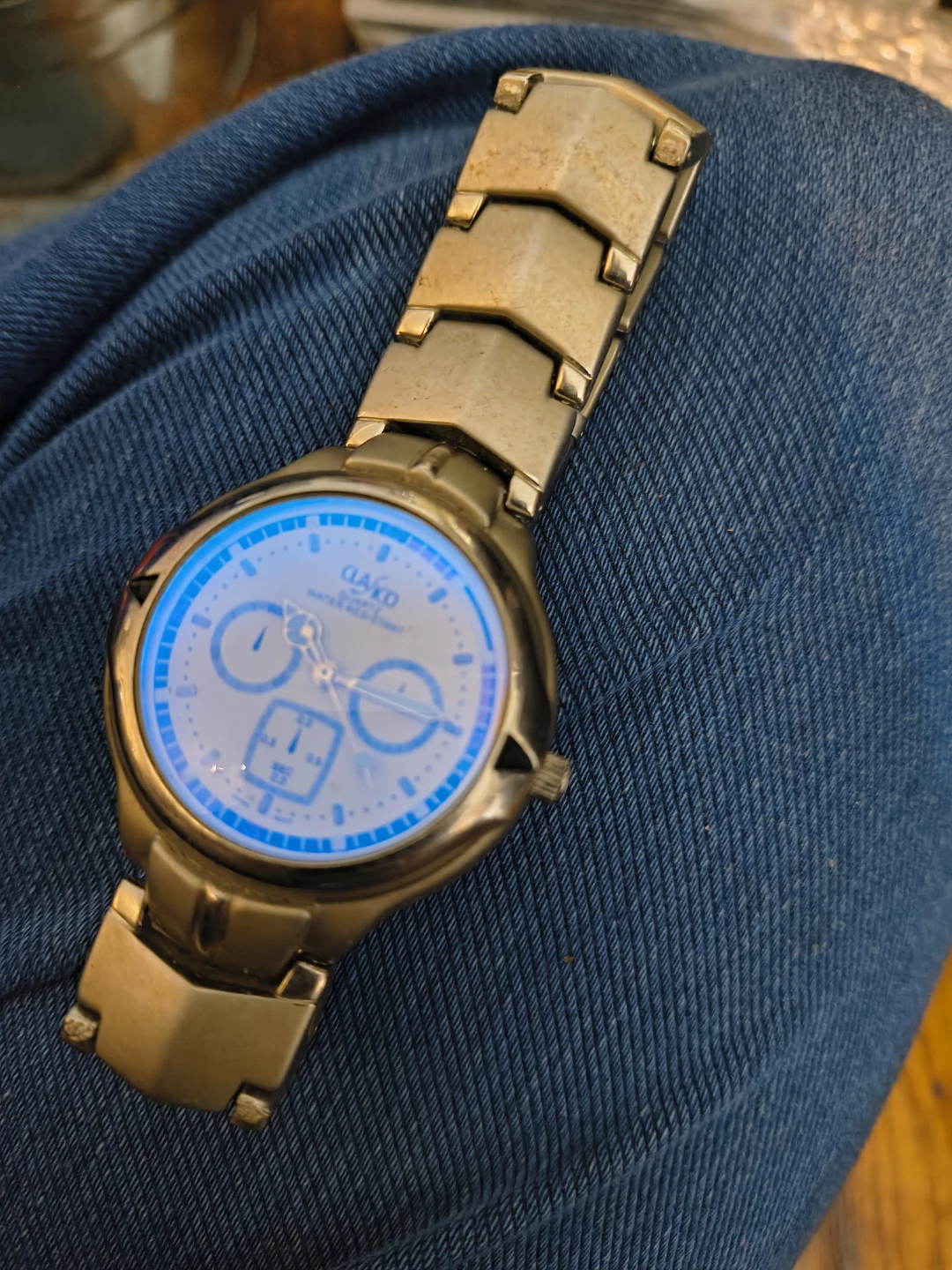 Clasico Mans WATERPROOF GLOW IN DARK WATCH - photo 2