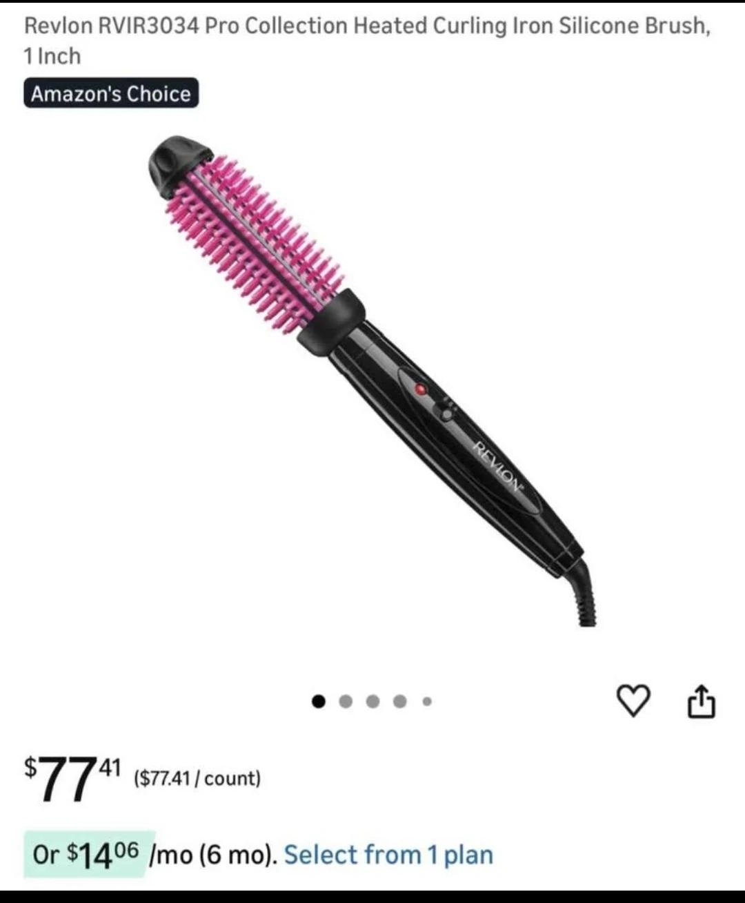 Revlon RVIR3034 Pro Collection Heated Curling Iron Brush - photo 3