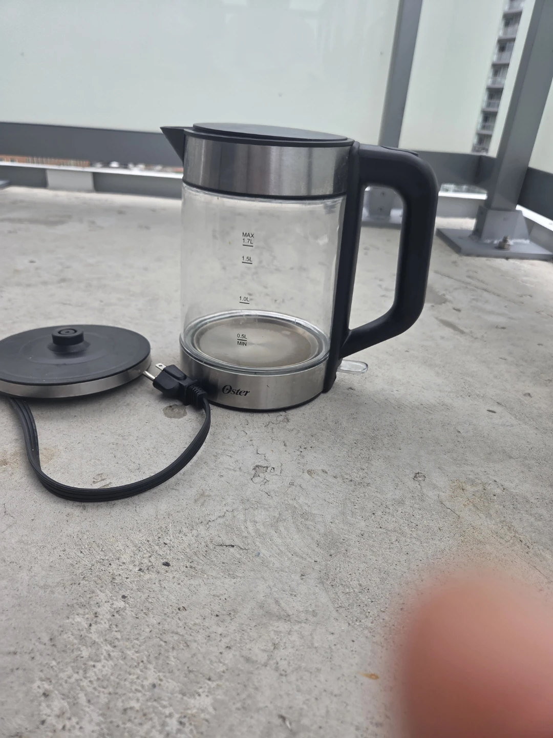 Oster 1.7L Glass Electric Kettle - photo 3