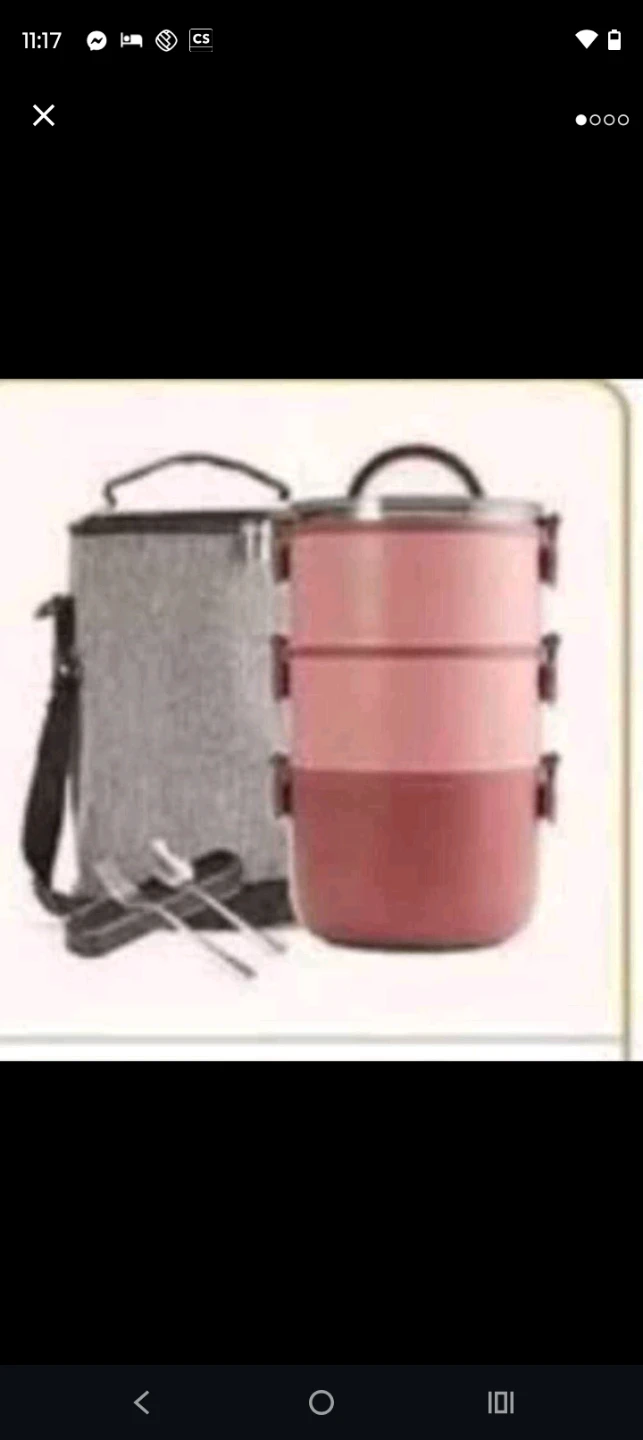 3-Tier Stackable Insulated Lunch Container