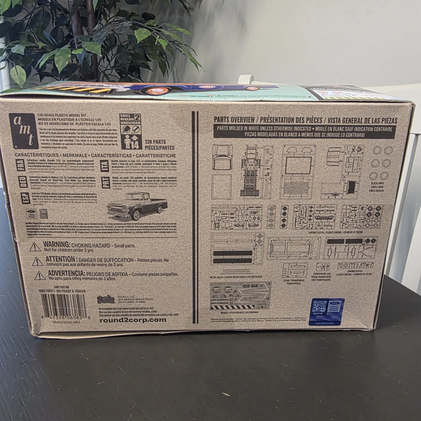 AMT 1960 Ford F-100 Pickup Model Kit - photo 2