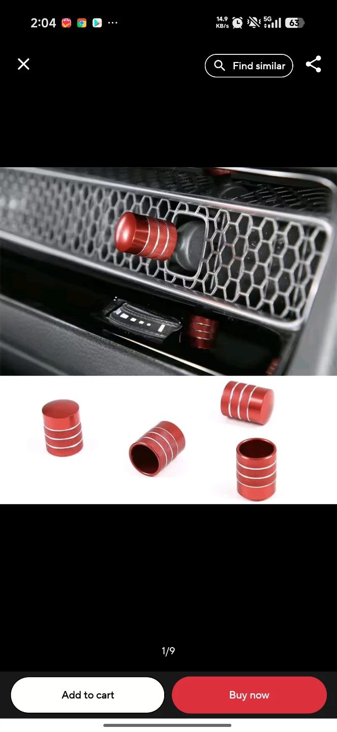 Control Switch Knob Trim For Honda Civic 11th 2022-2023