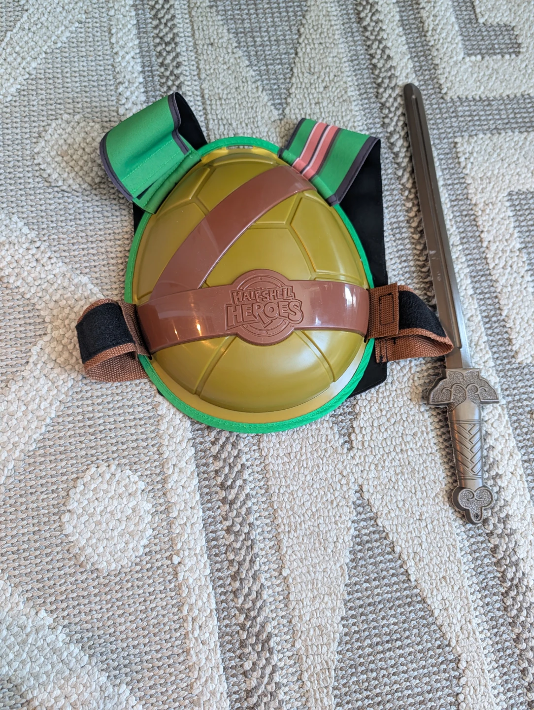 Ninja turtle Shell with Sword