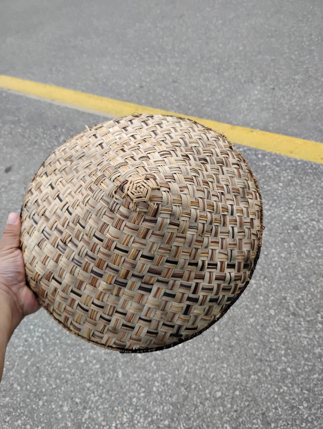 Woven Straw Salakot Hat from Philippines - photo 3