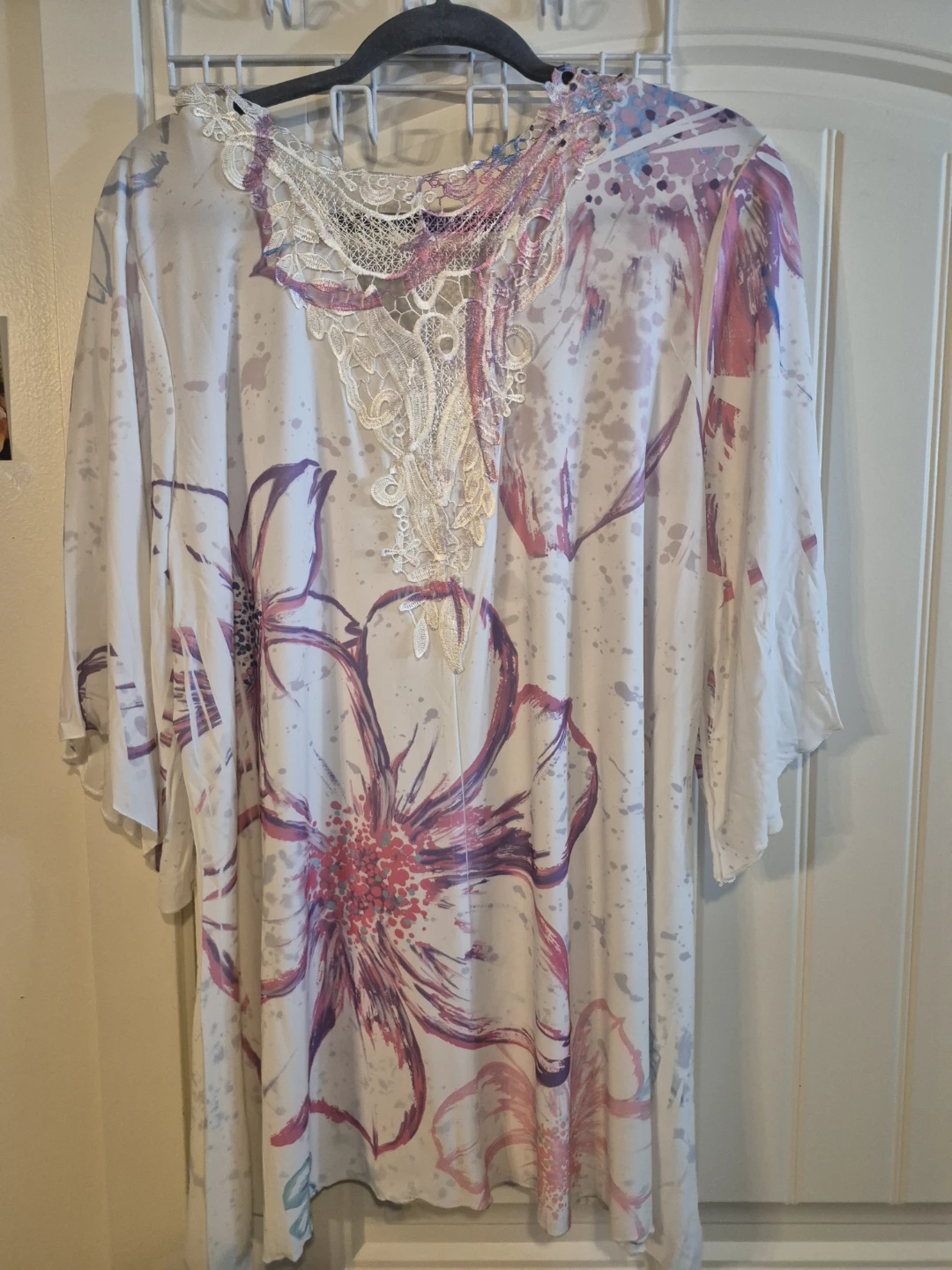 Pretty Woman Floral Print Tunic