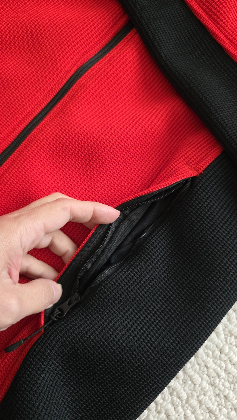 New Spyder Fleece Jacket - Red/Black - photo 3