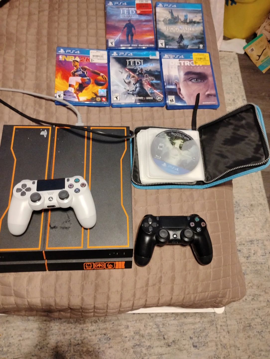 PlayStation 4 Console Bundle with Games and Controllers