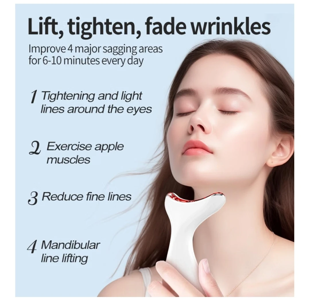 Red Light Therapy Face and Neck Device - photo 2