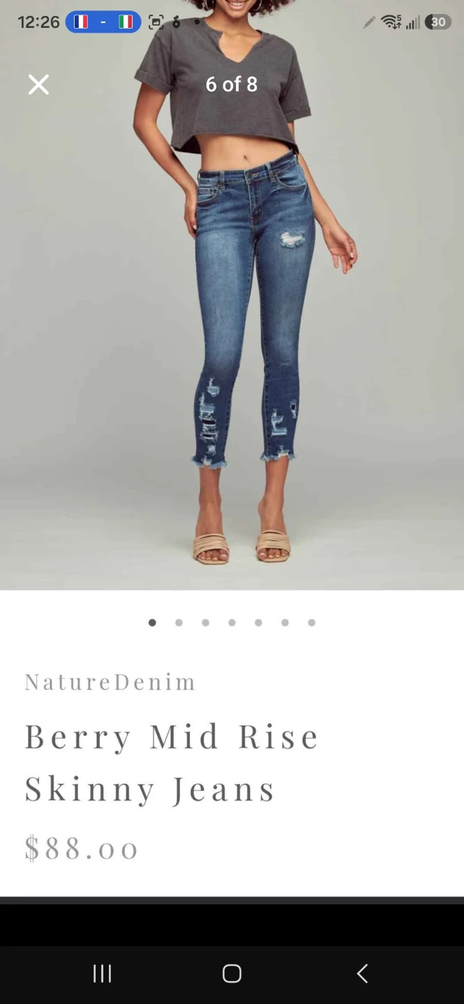 NatureDenim  Jeans size 2 (24)