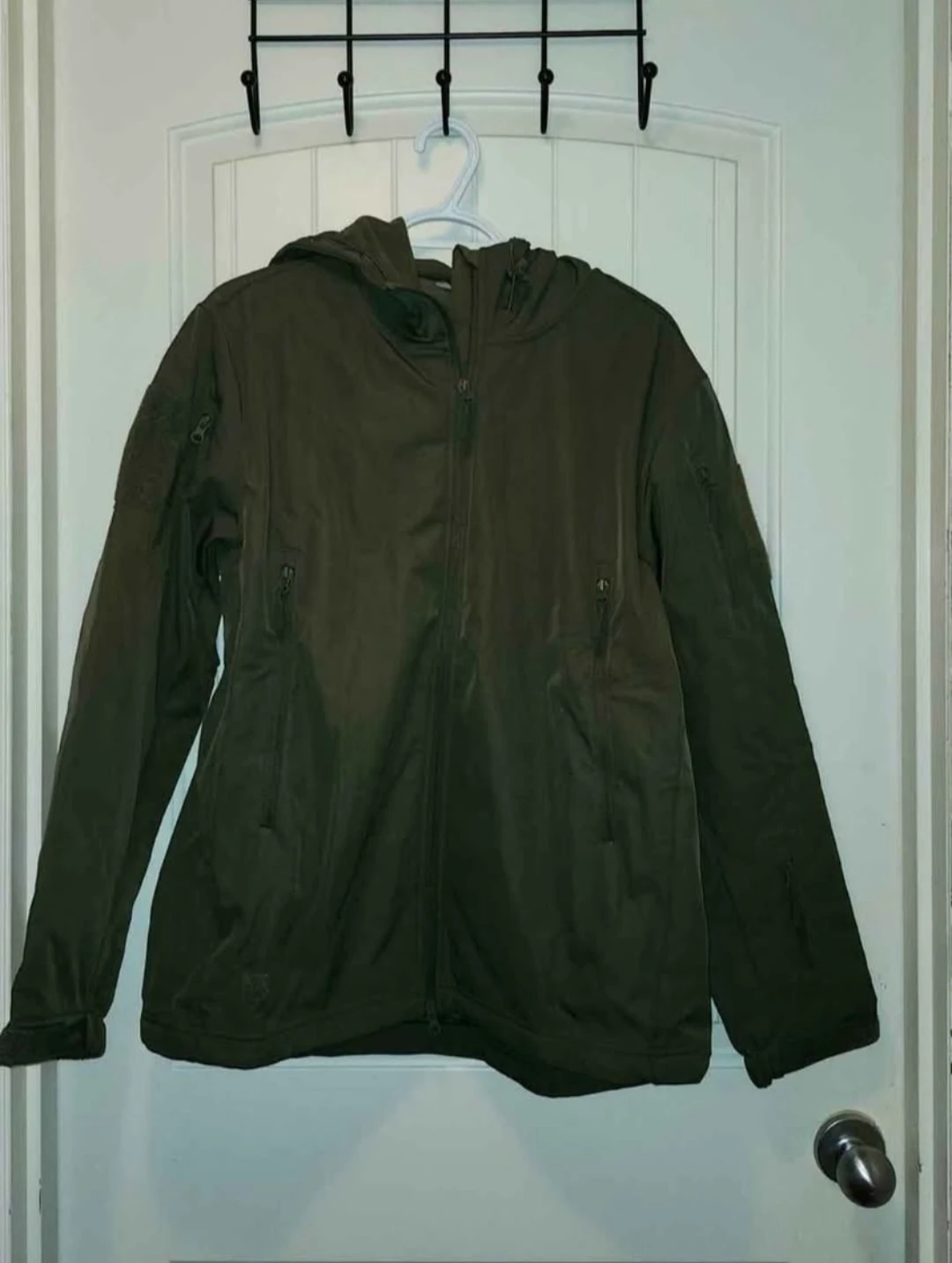 Olive Green Tactical Softshell Jacket