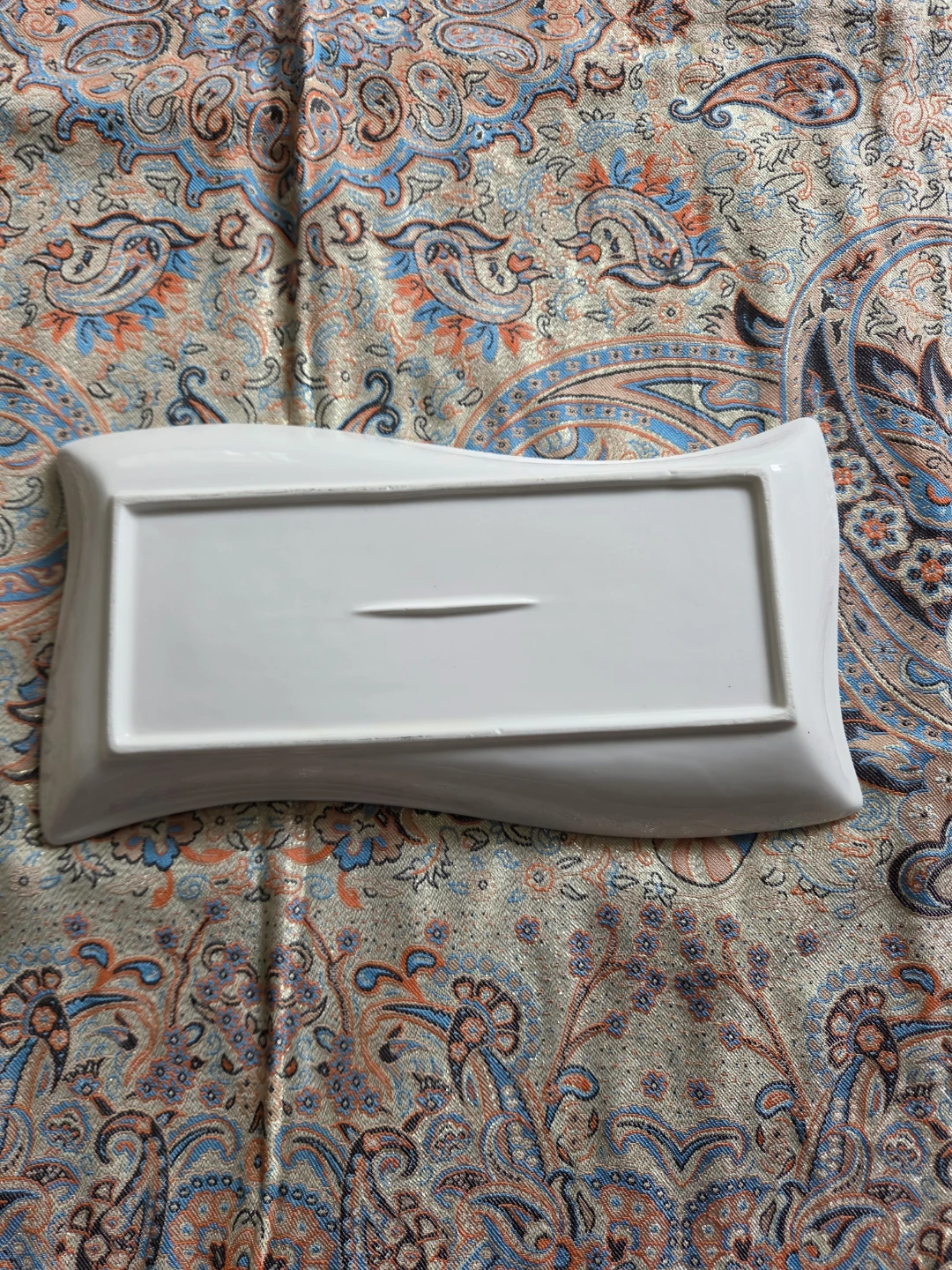 White Rectangular Serving Platter - photo 2