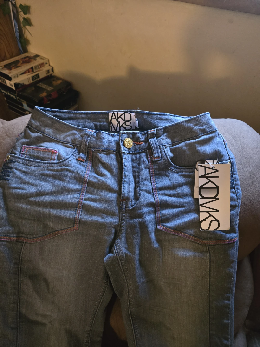 Akdmks Jeans with Heart Detail - photo 2