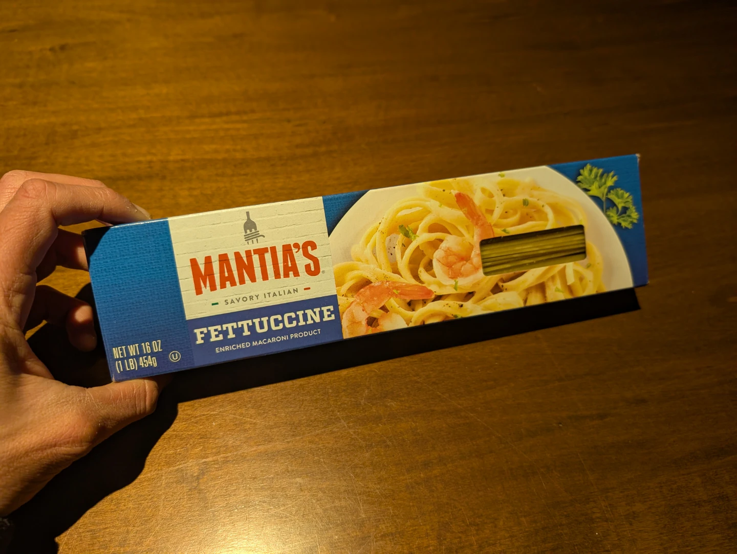 Mantia's Fettuccine Pasta 454g