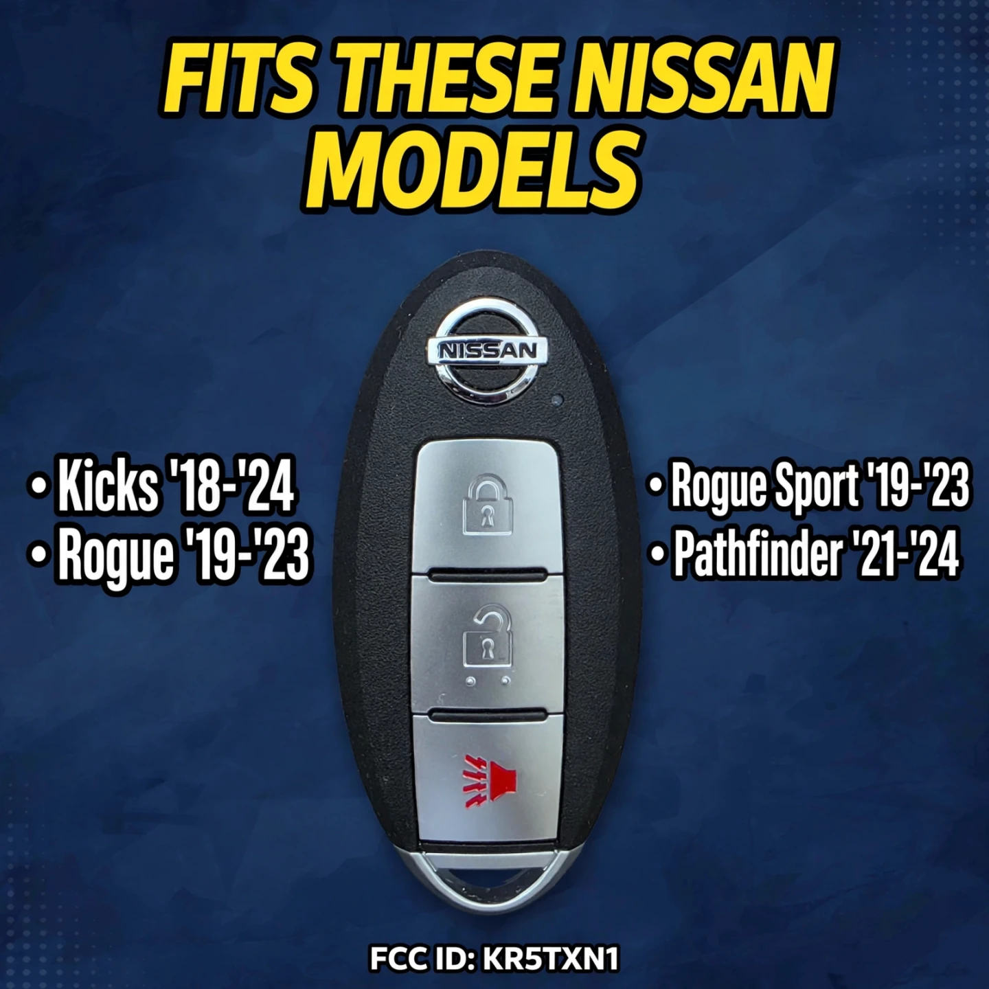 OEM Nissan Smart Key Fob – Rogue, Kicks, Pathfinder - photo 2