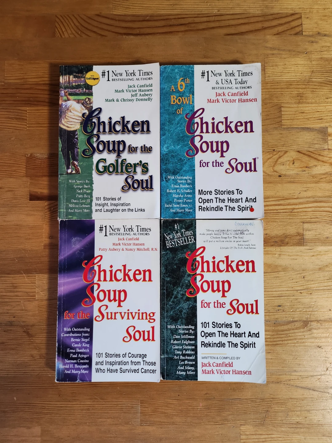 Chicken Soup for the Soul Book Lot - (4 Titles)