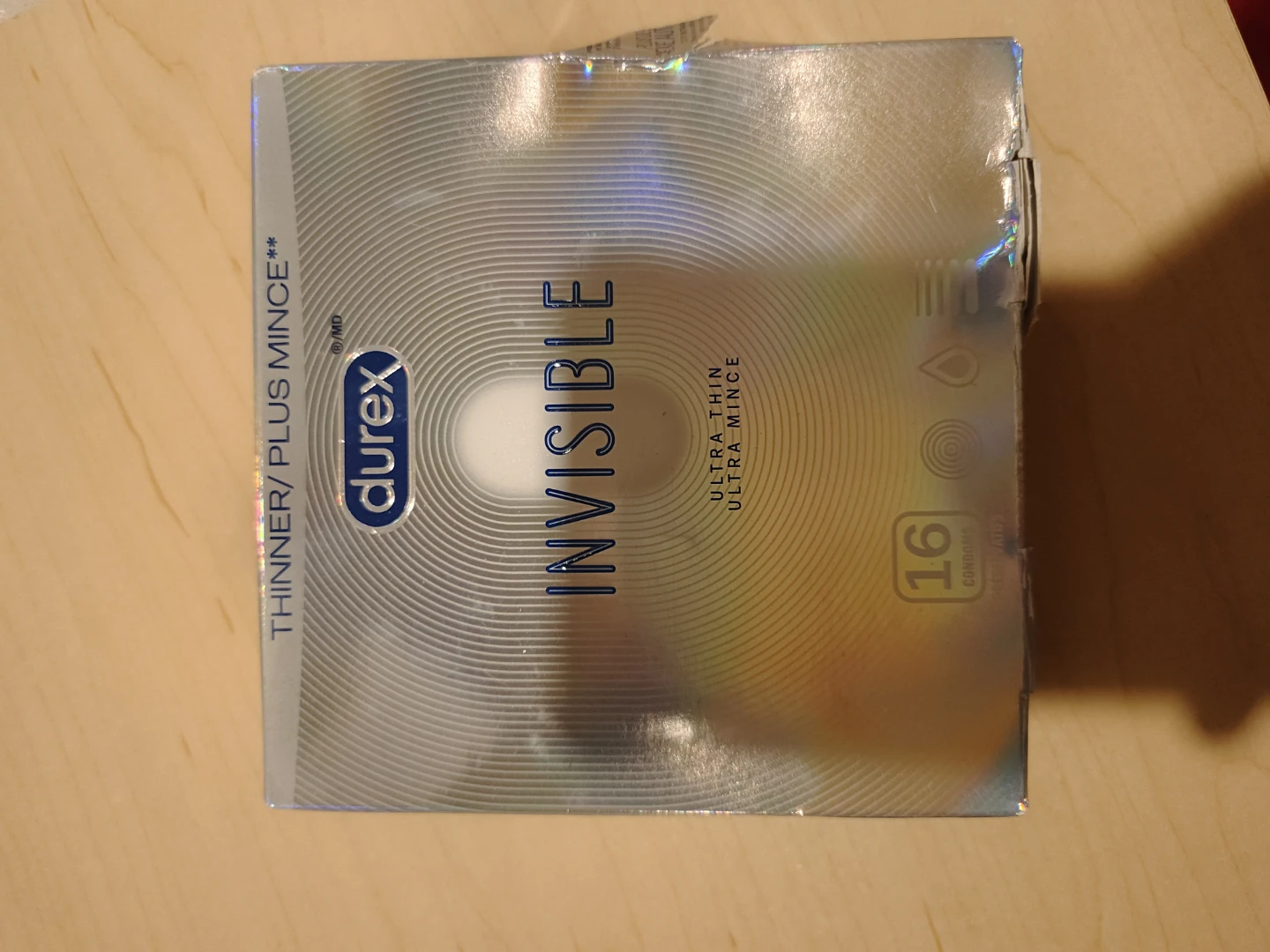 Durex Invisible Ultra Thin Condoms 16 Pack