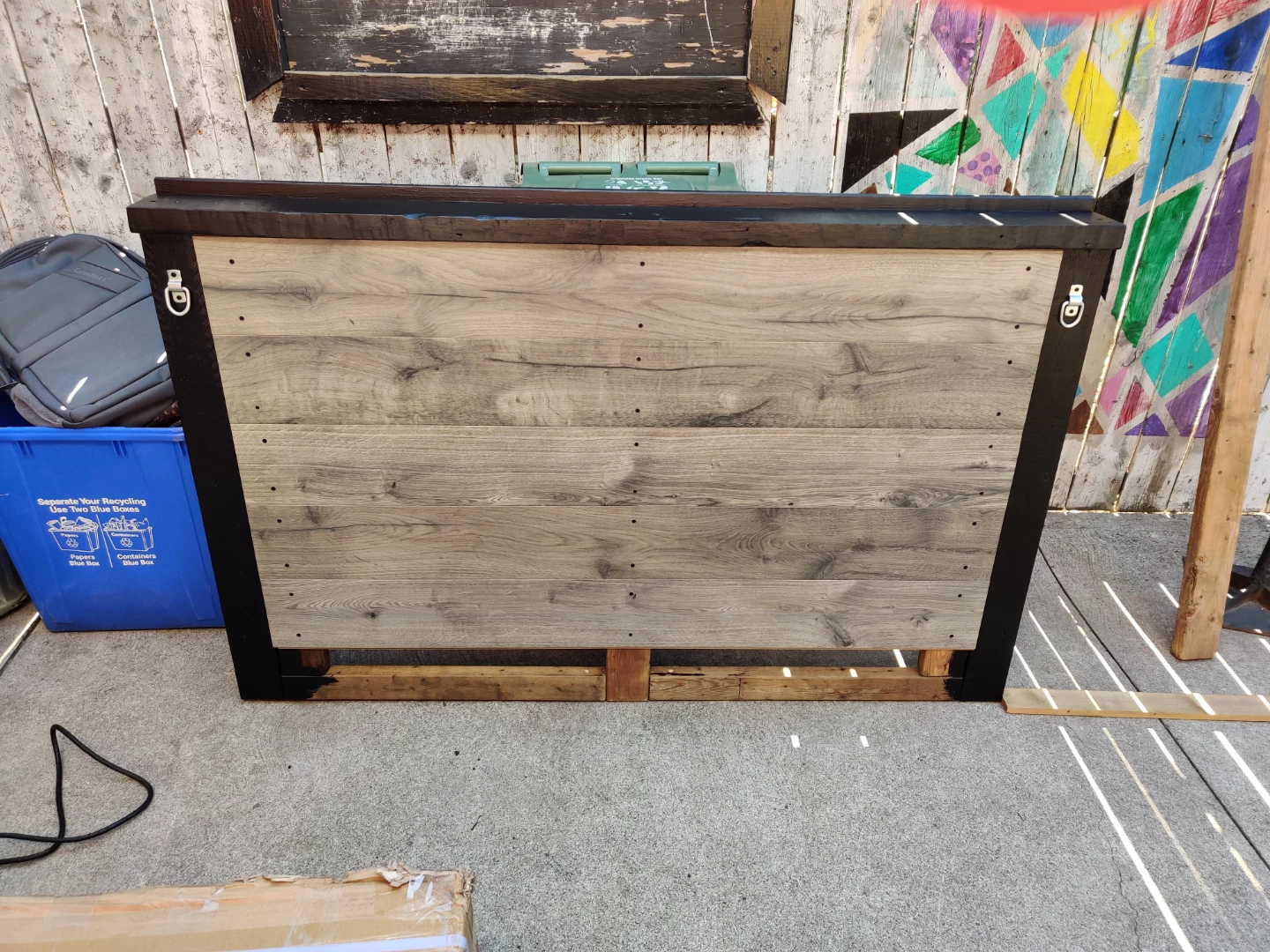 Custom-Made Queen Sized Headboard - photo 2