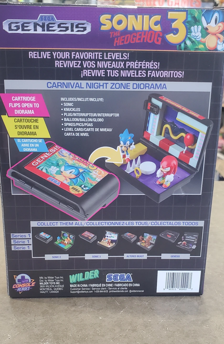 Sega Genesis Sonic 3 Carnival Night Zone Diorama - photo 3