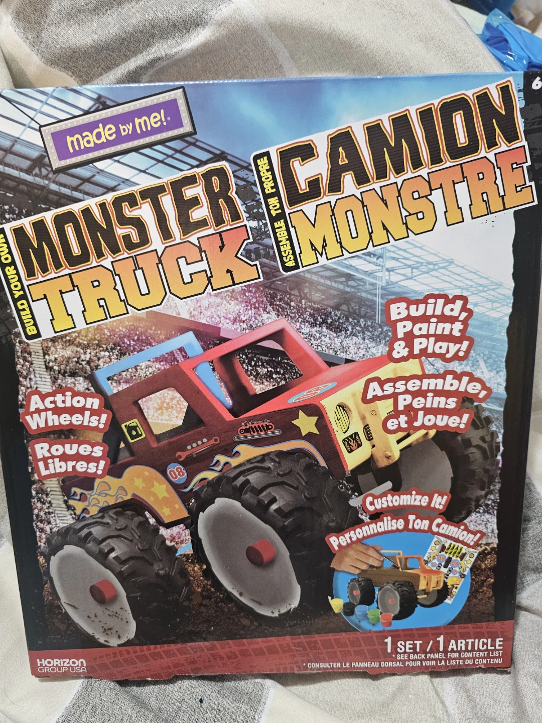 Made By Me Build Your Own Monster Truck Kit