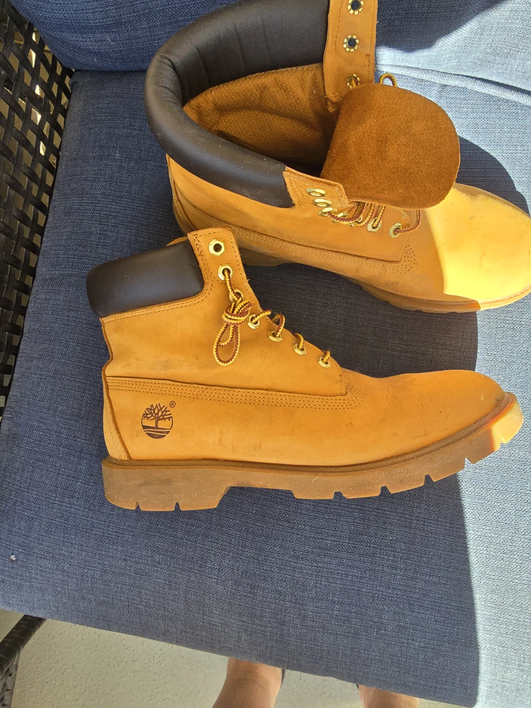 Timberland Classic Yellow Boots size 11 - photo 2