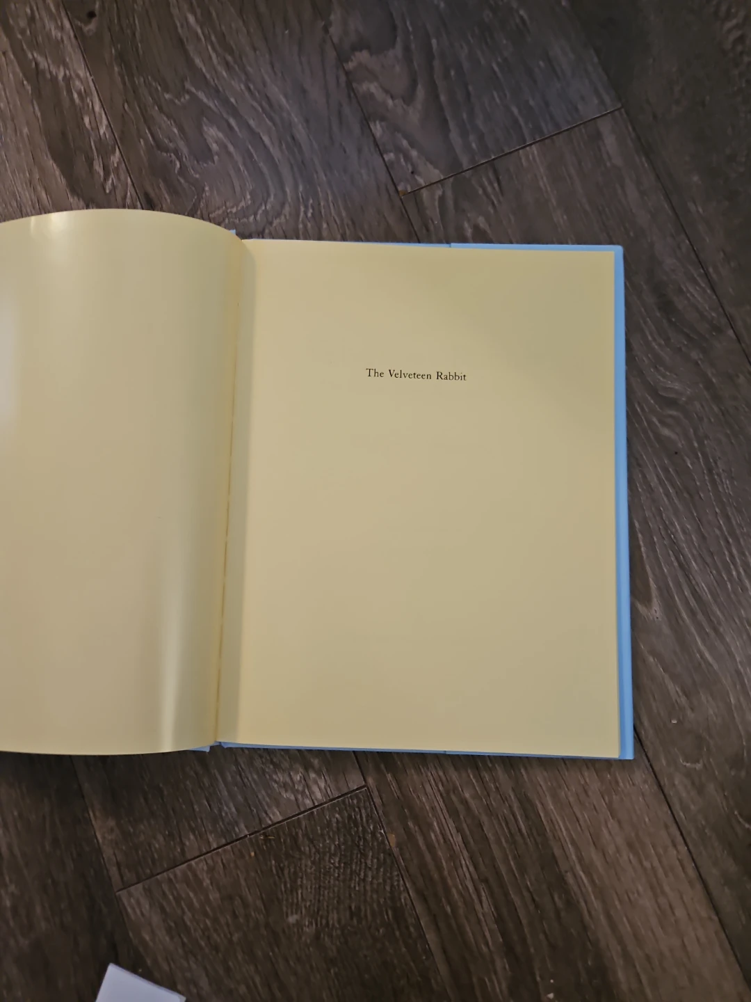 The Velveteen Rabbit Book - photo 3