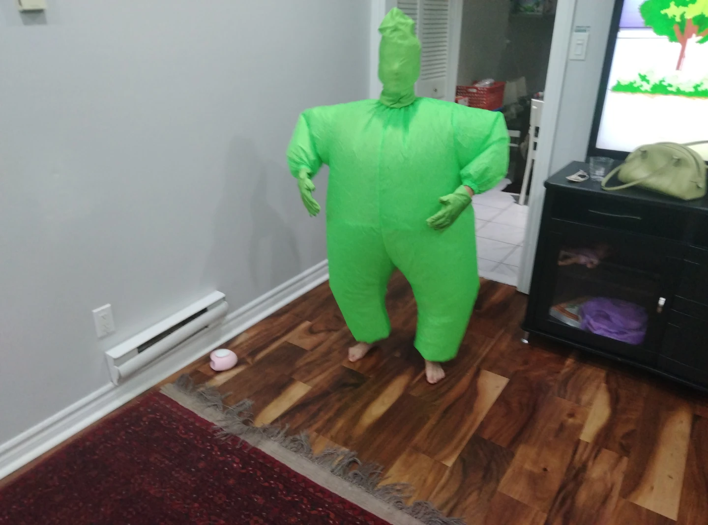 Green Inflatable Full Body Costume - photo 2