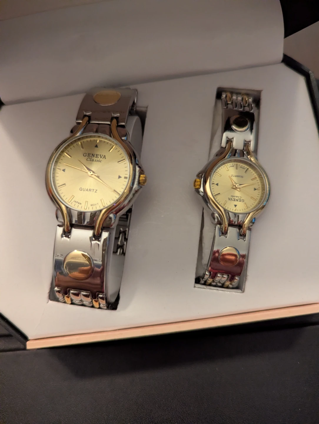 Geneva Classic Quartz Watch Set