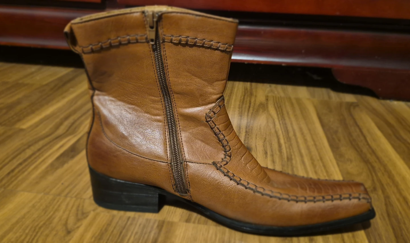 Ferro Aldo Tan Western Boots
