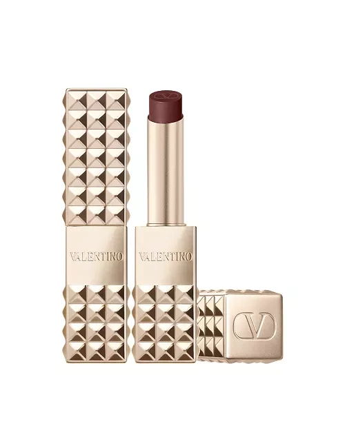 Valentino Spike Matte Lipstick 196A Dramatic Brown - photo 5