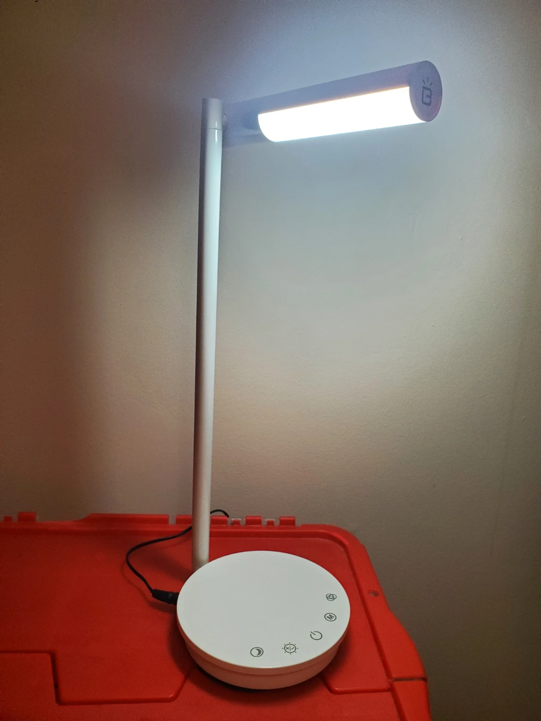 White LED Desk Lamp with Colour Modes