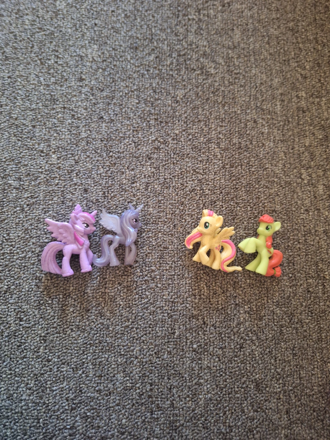 Assorted Miniature Toy Figures and Accessories
