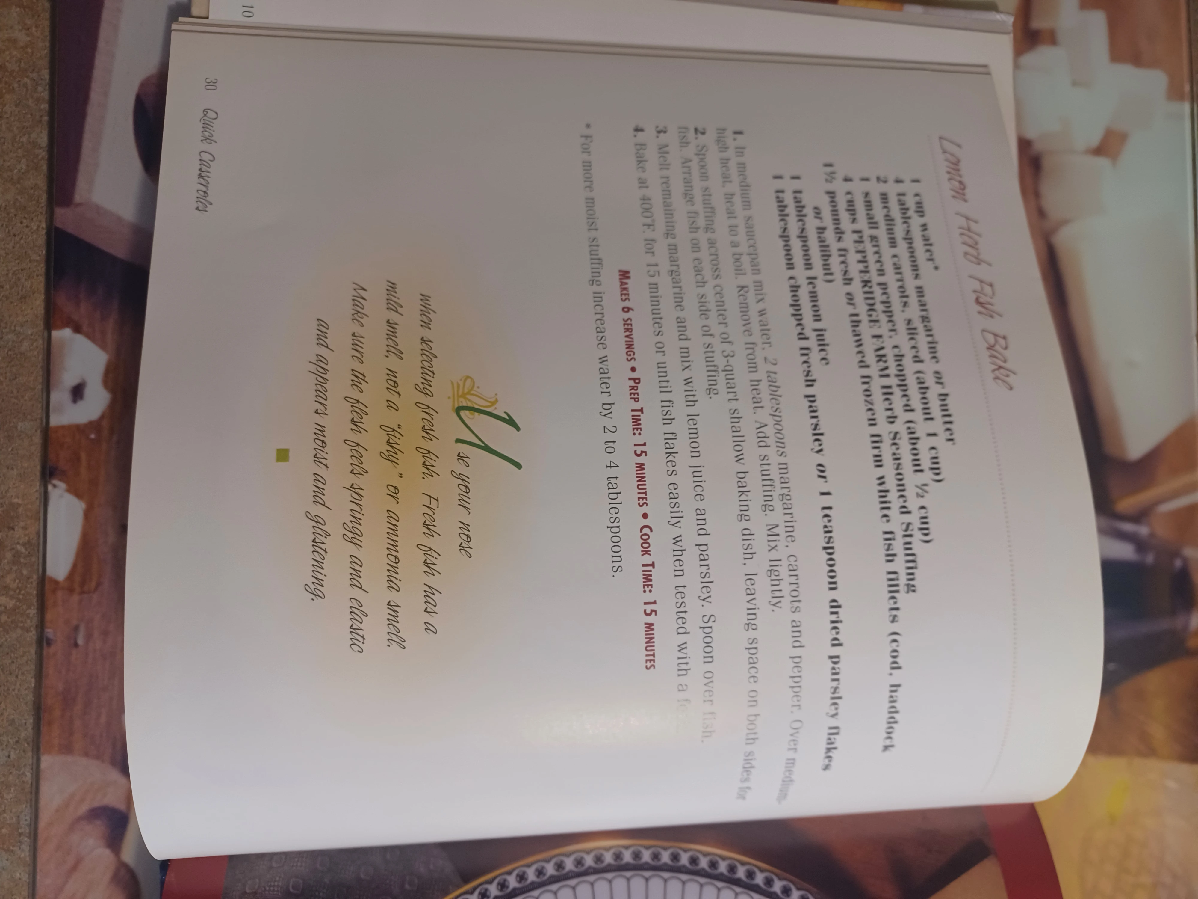 Pepperidge Farm Easy Meals for Busy Days Cookbook - photo 3