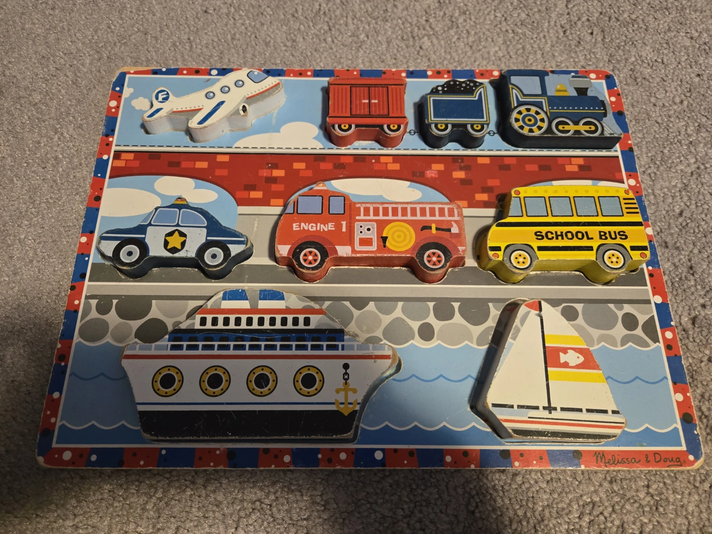Set of 4 Wooden Puzzles - photo 2