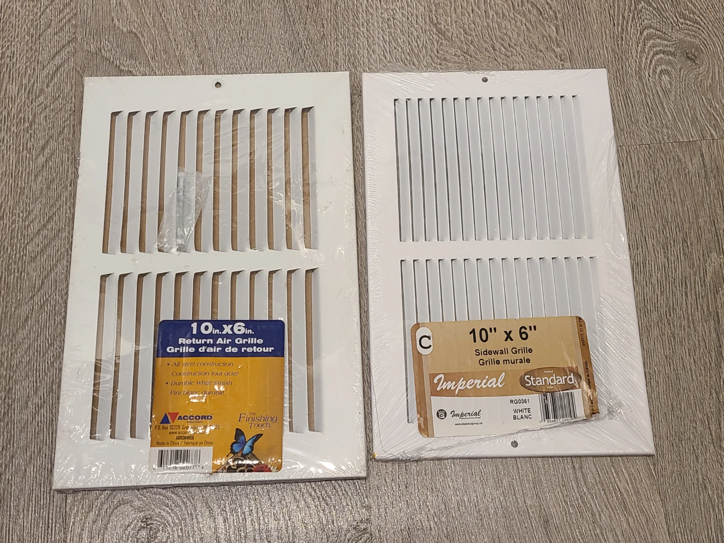 Accord and Imperial 10x6 Return Air and Sidewall Grilles - photo 2