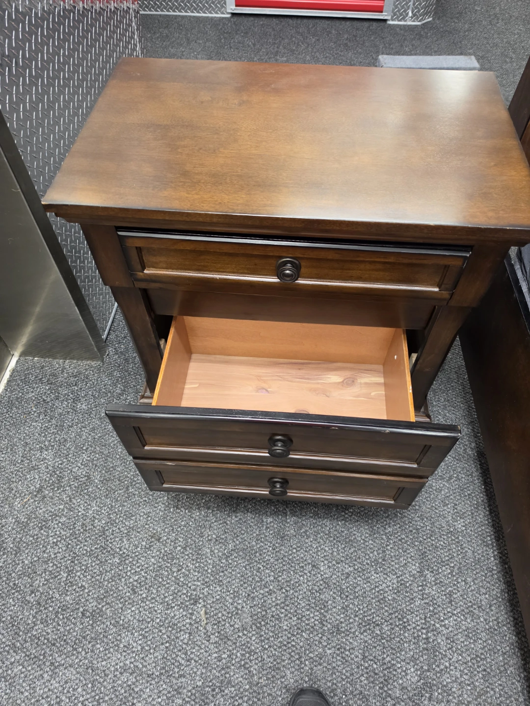 Porter California King Sleigh Bed with 2 Storage Drawers - photo 5