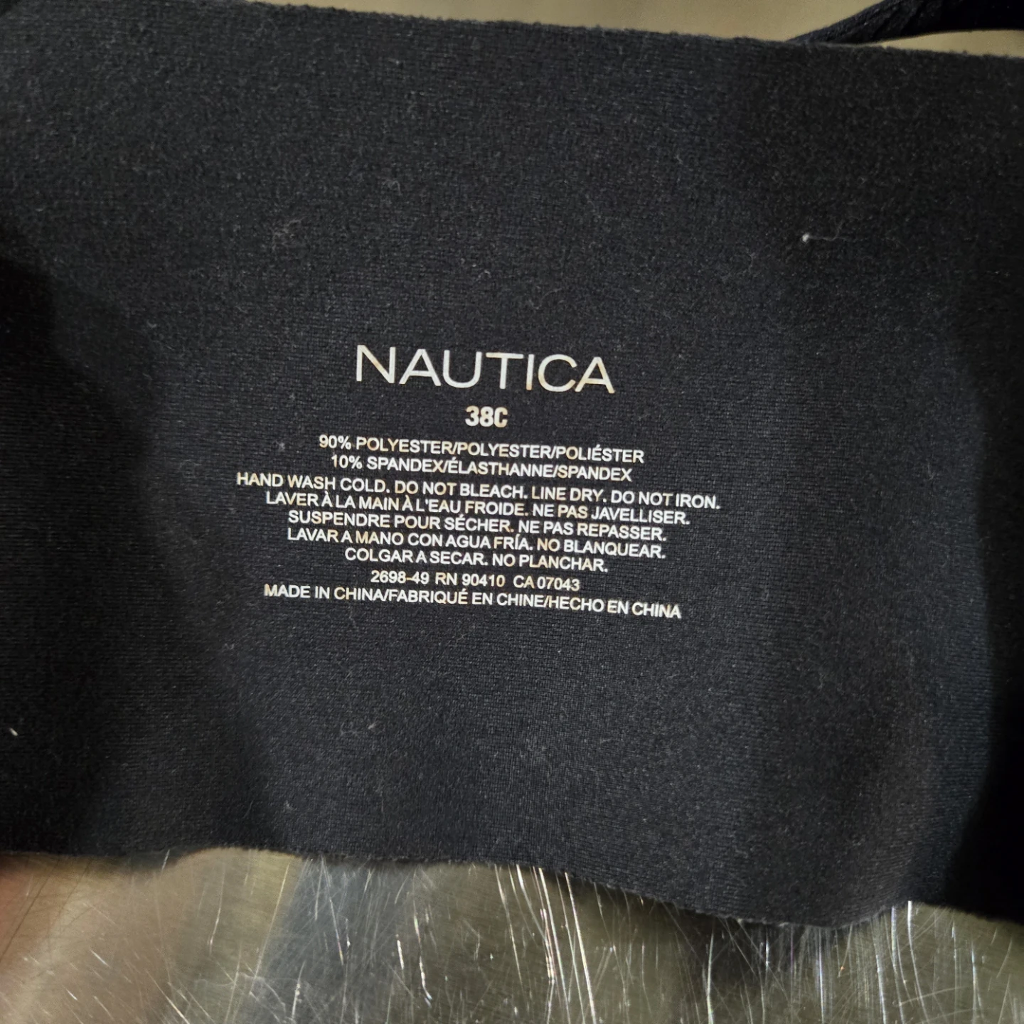Nautica 38C Underwire Padded 3pc Set Bra - photo 4