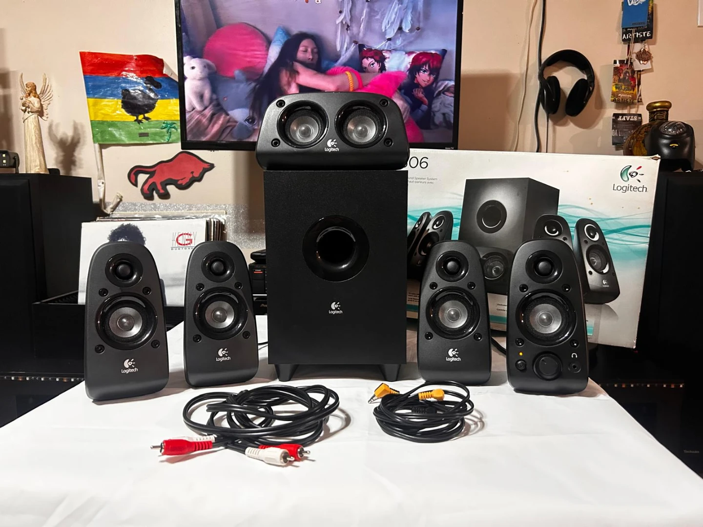 Logitech Z506 5.1 Surround Sound System (In Box) - photo 3