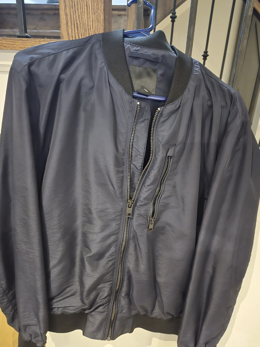 H&M Navy Bomber Jacket