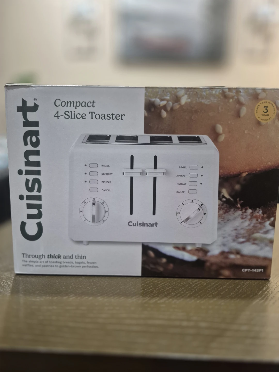 BRAND NEW Cuisinart Compact 4-Slice Toaster