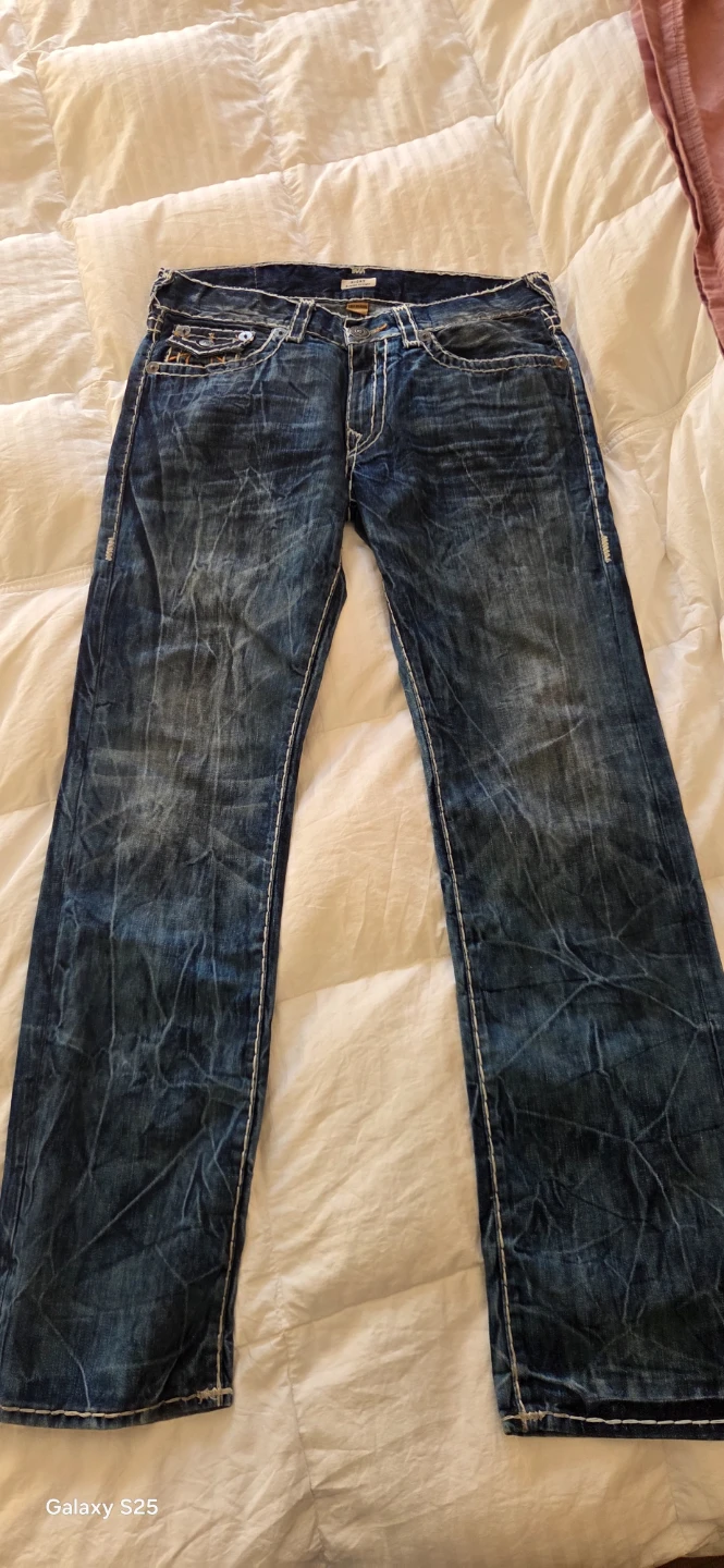 True Religion Ricky Relaxed Straight Jeans