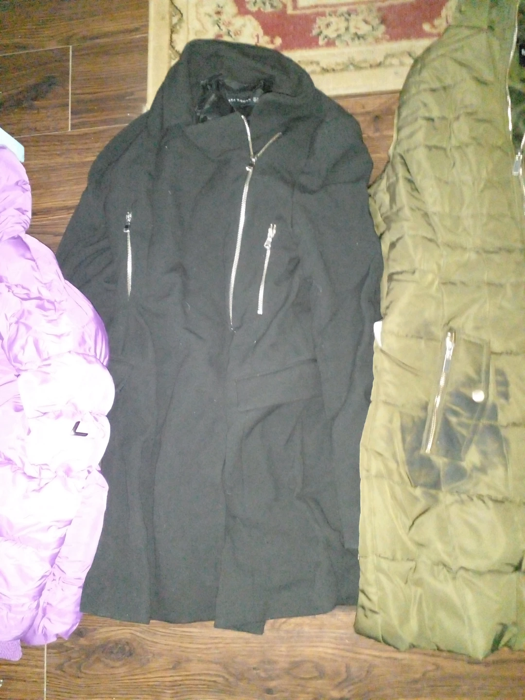 Karl Lagerfeld Olive Puffer Coat - photo 5