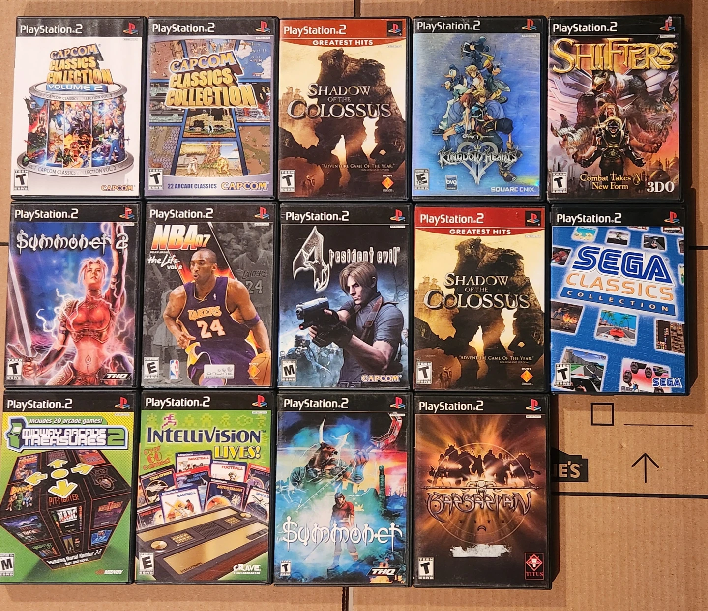 Lot of 14 PlayStation 2 Games - photo 2