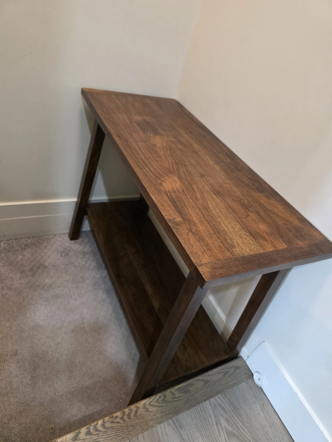 Solid Wood Console Table - photo 2