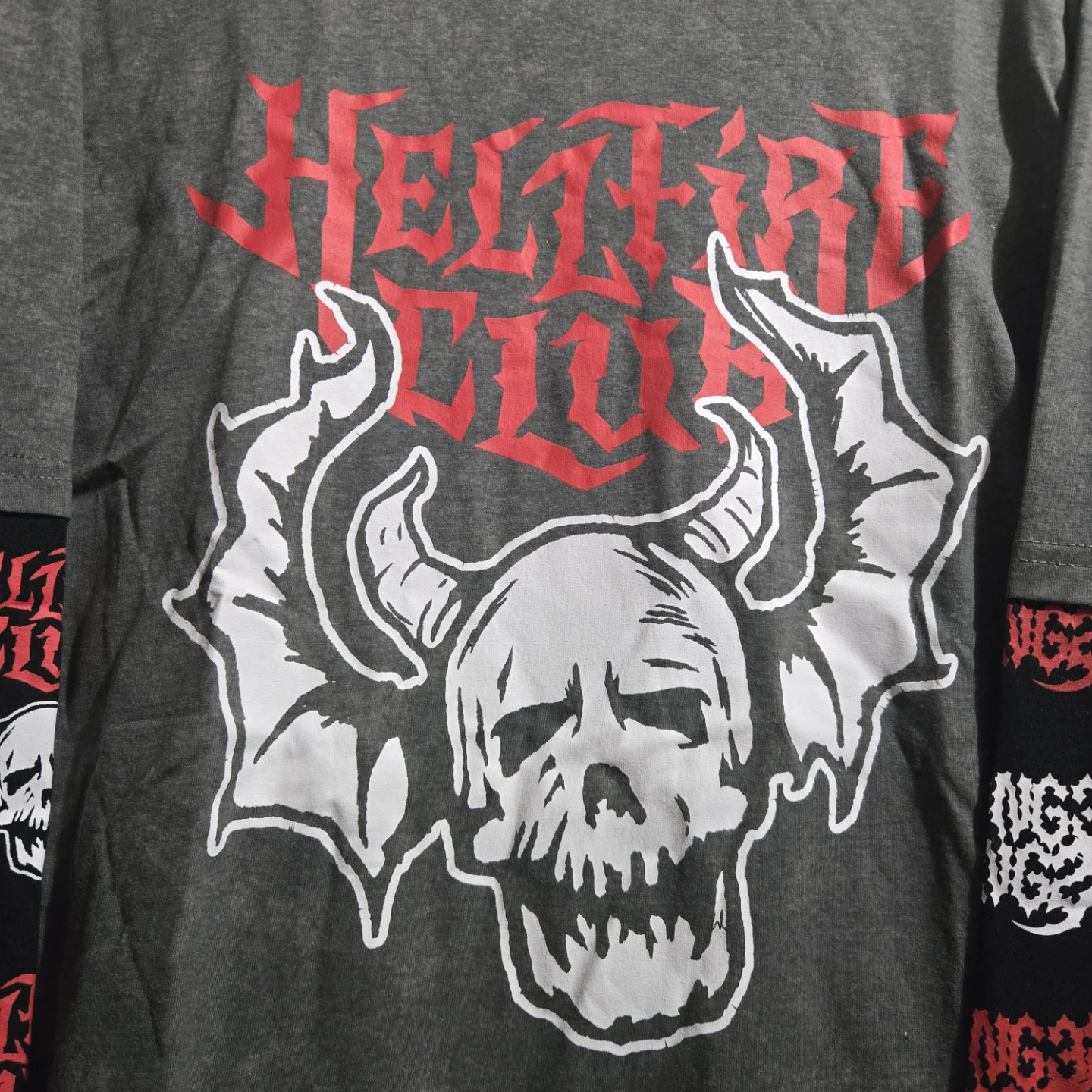 Stranger Things Hellfire Club Long Sleeve T-Shirt - photo 2