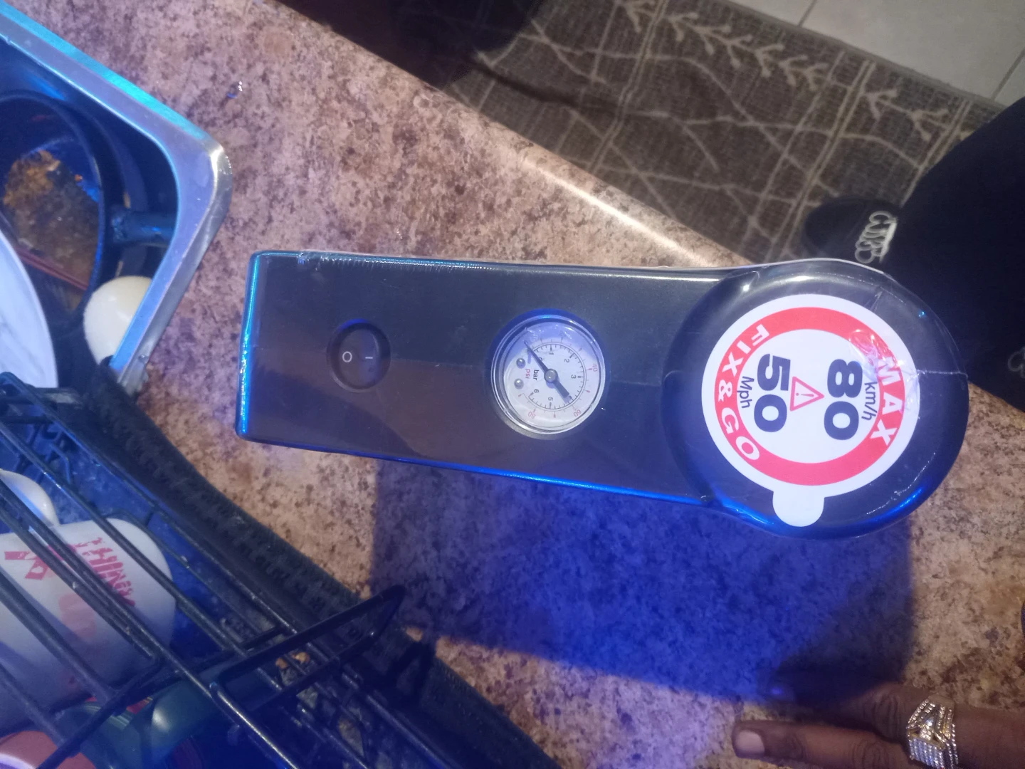 Fix and go tire repair kit