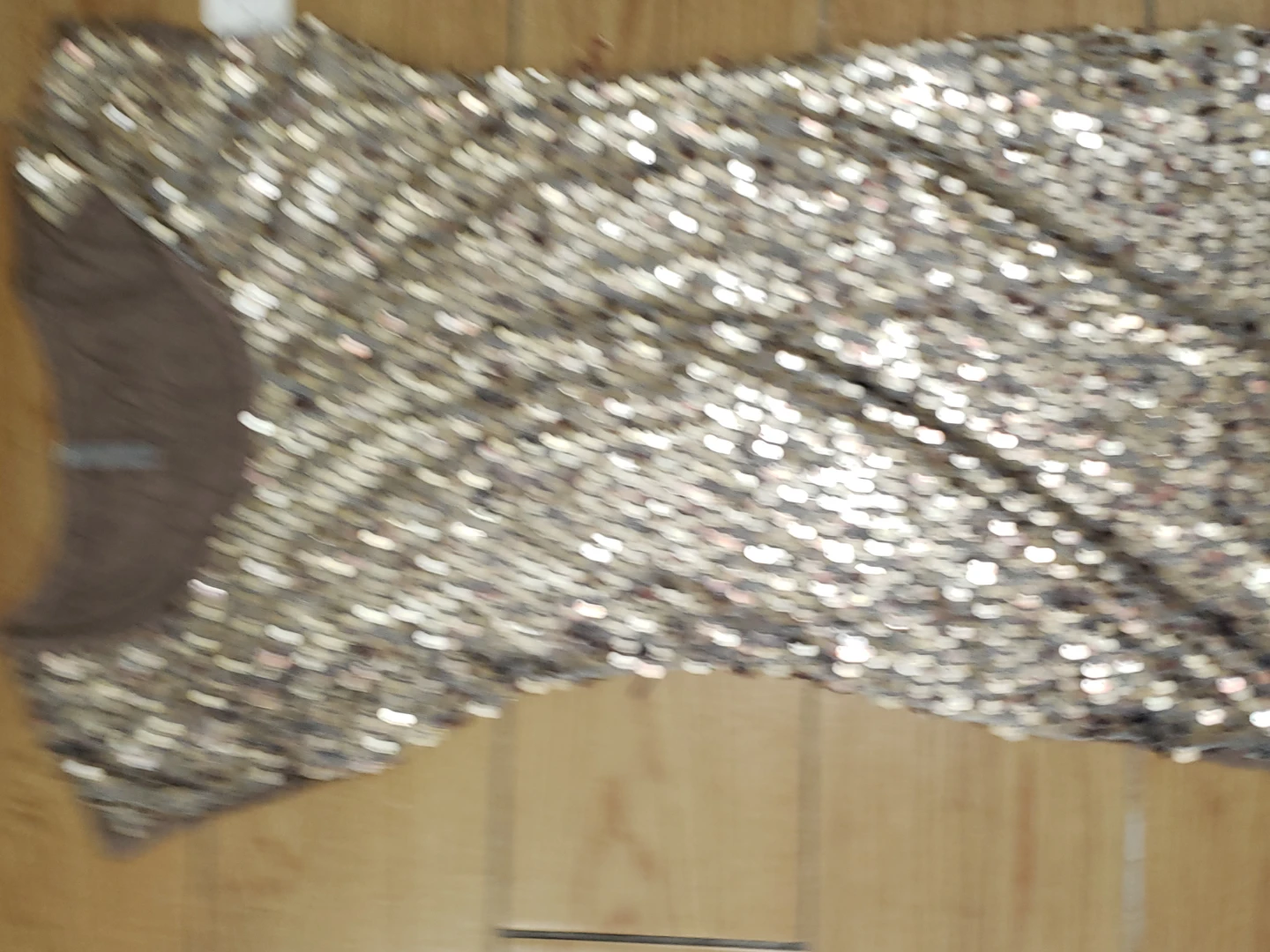 Gold Sequin Tank Top with tags - photo 3